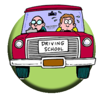 تعليم قيادة السيارات الرئيسية