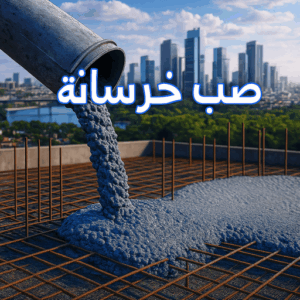 صب خرسانة